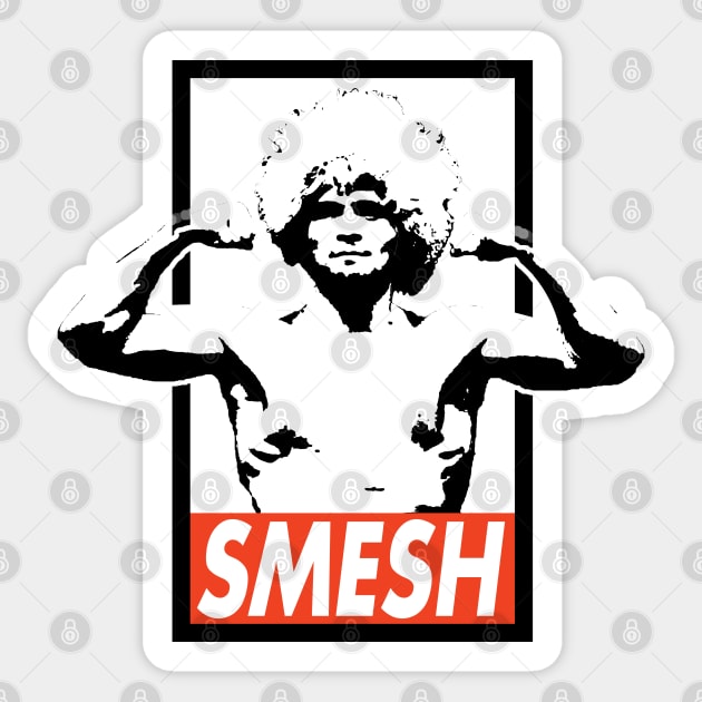 Khabib Smesh Sticker by MMAMerch